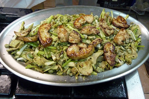 verduras foie